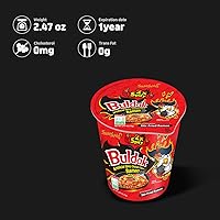 Vista 4 de Samyang 2 fideos salteados de pollo picante Buldak (6 unidades)