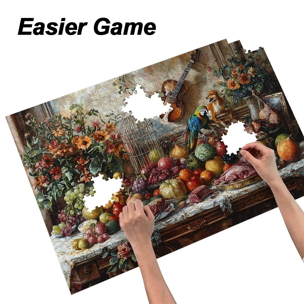 Puzzle 3000 sztuk, Puzzle Martwa natura dla dorosłych, 122 x 81 cm, Regalos