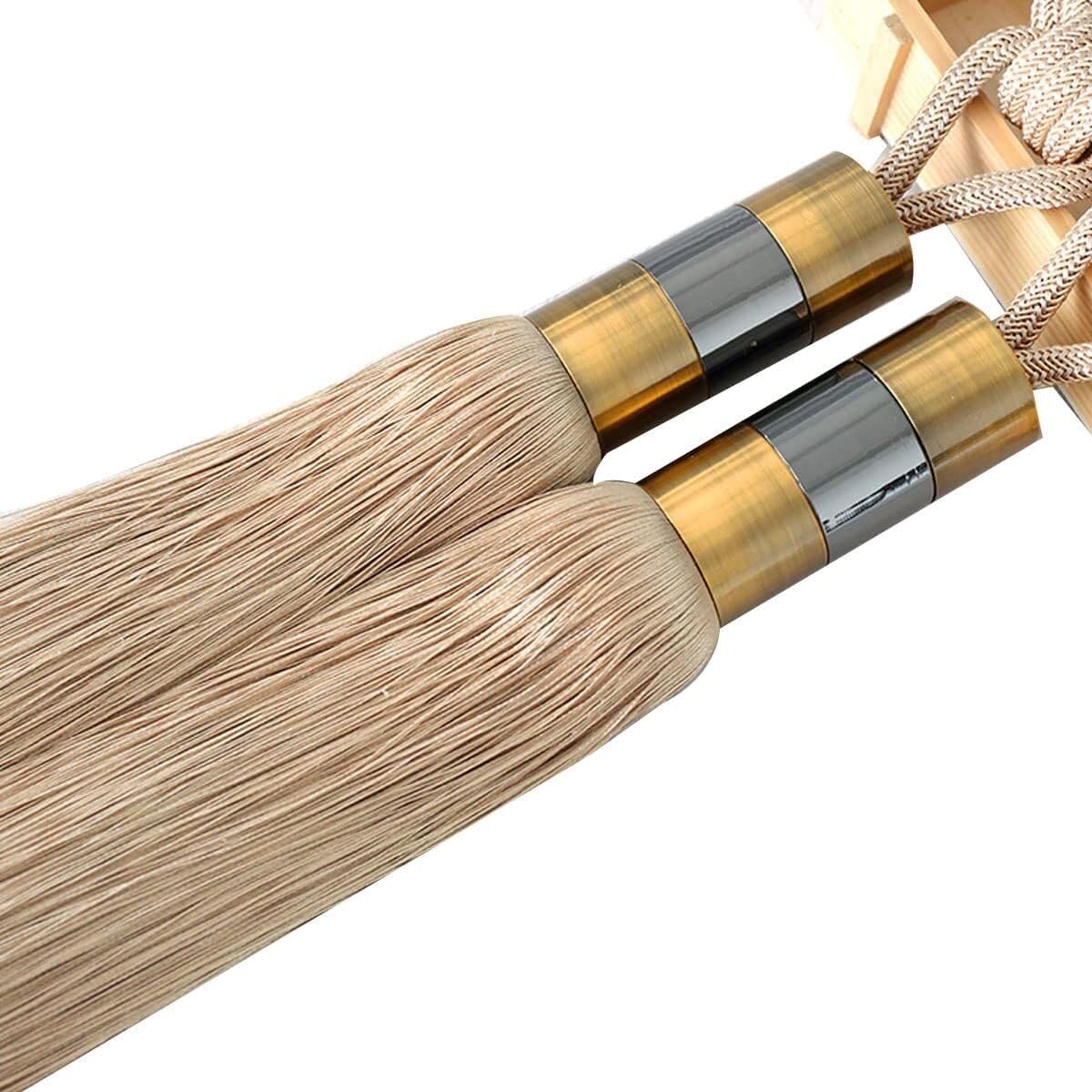 Krawaty do zasłon, wiązanie do zasłon z frędzlami Ręcznie robione wiązanie do zasłon Lina do wystroju domu, beżowa (Color : Beige)