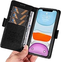 Vista 3 de Funda compatible con Xiaomi Poco X3 GT 5G, tarjetero de piel sintética, compatible con Redmi Note 10 Pro (China) 5G con cierre magnético, soporte