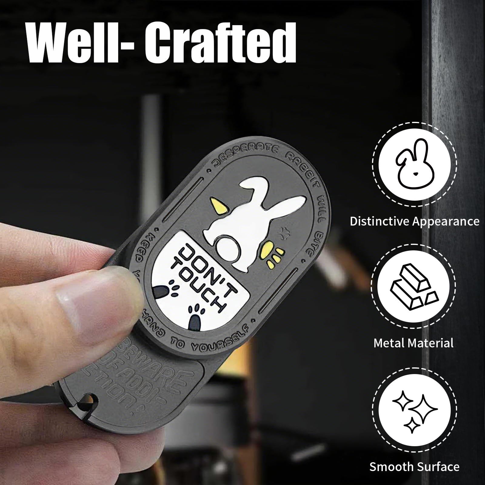 Fidget Slider metalowa zabawka dekompresyjna dla dorosłych