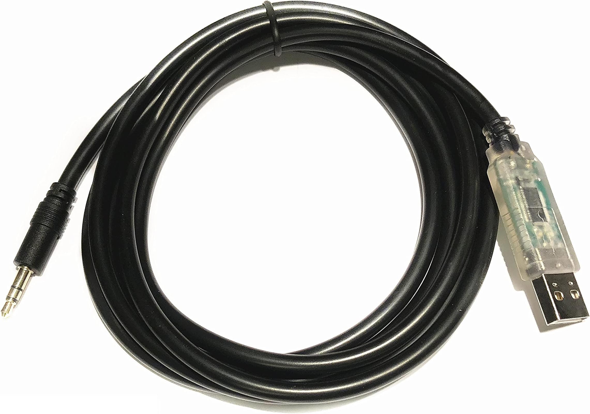USB FTDI OPC-478 Cable for ICOM and Alinco Radios, FTDI Chip, 3.5mm TRS Audio Jack, EZSync719