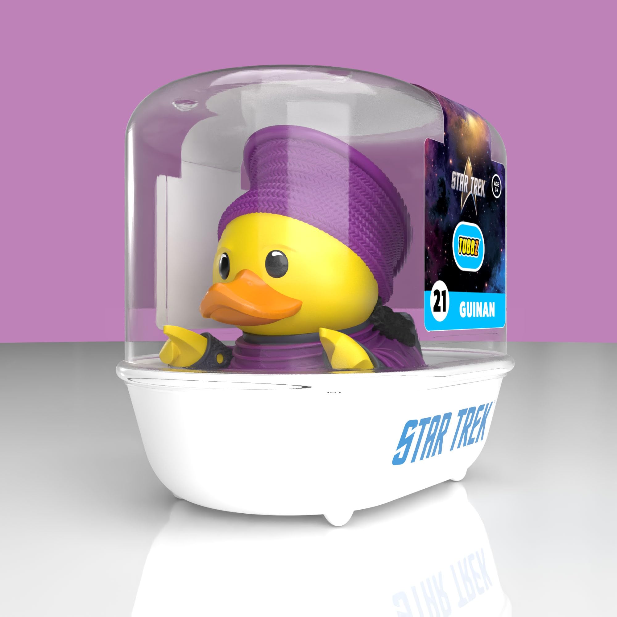 TUBBZ First Edition: Star Trek - Guinan Cosplaying Rubber Duck Vinyl Figure, Guinan (Bathtub), 9 cm - Image 2