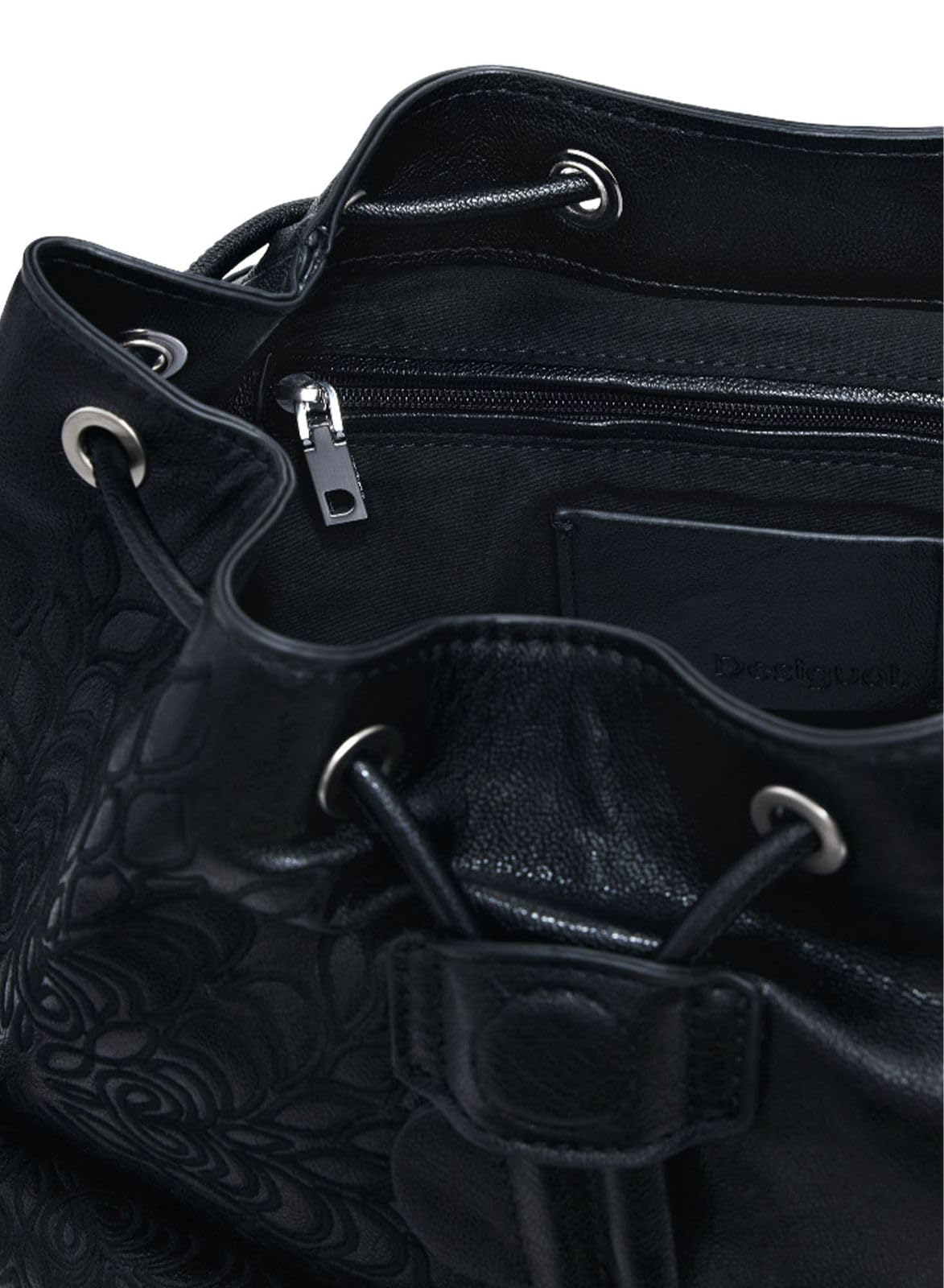 Desigual zaino per il tempo libero borsetta Sierra Prisa Mini Backpack Black nero