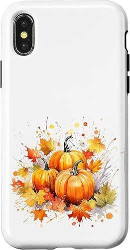 Miniatura 5 de iPhone 11 Calabaza Otoño Hojas Caídas Otoño Acción de Gracias