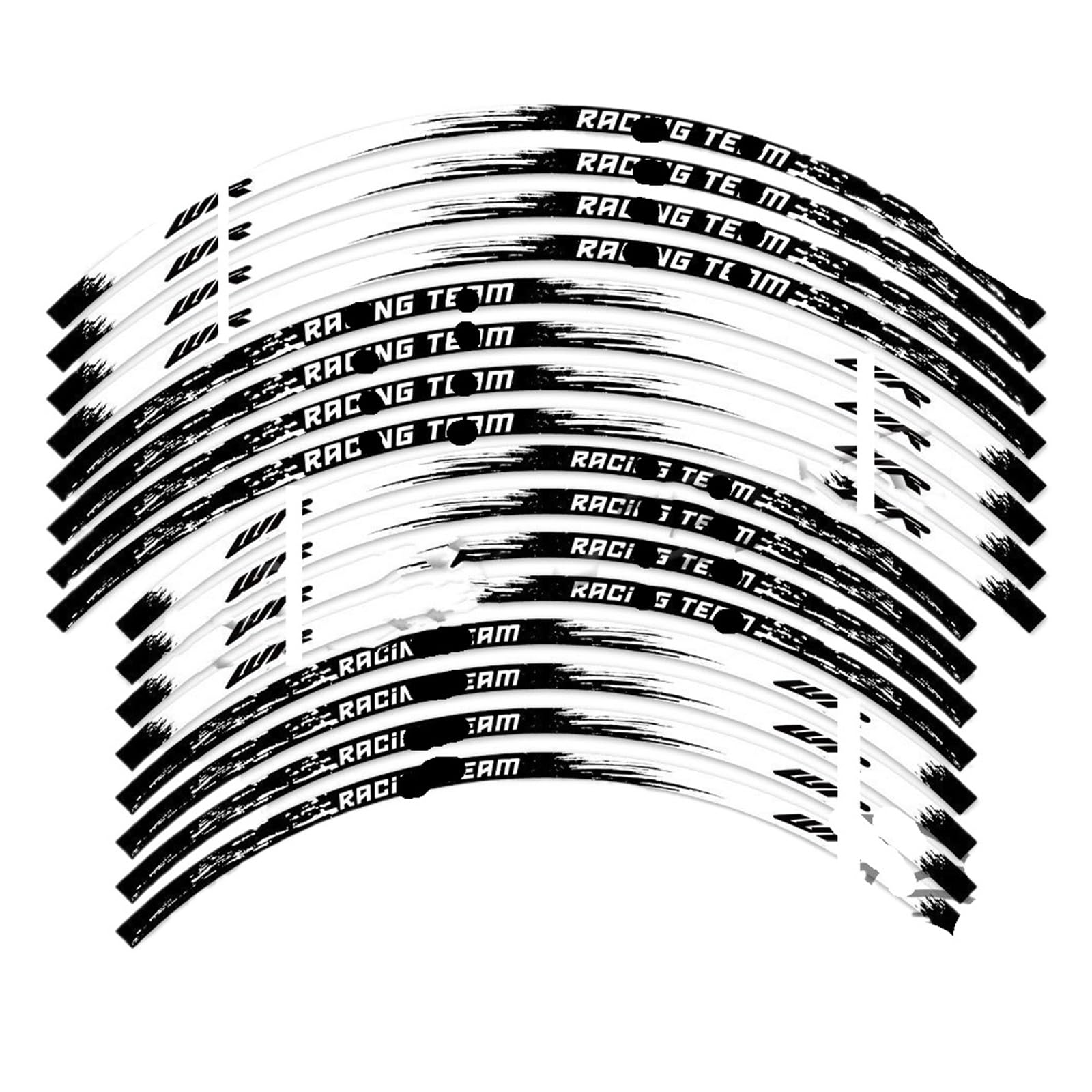 Xhyffss Front21 Rear18 B Reflective Sticker For Wr250r Wr250f Wr450f Motorcycle Wheel Sticker Reflective Rim Stripe Decals 21"/18"