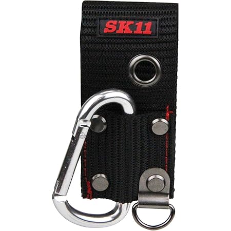Amazon Sk11 ツールホルダー カラビナ Sth2 1 着脱式ベルト通し Diy 工具 ガーデン