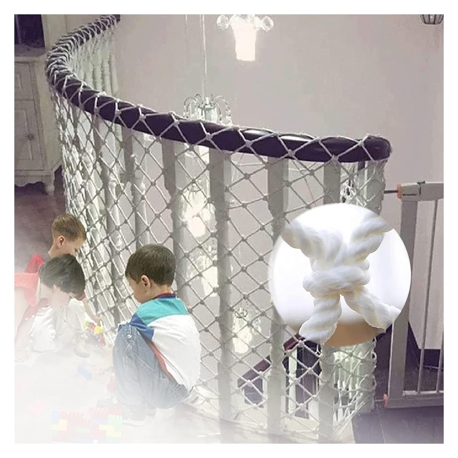 Filet de décoration de jardin et garde-corps anti-chute nylon