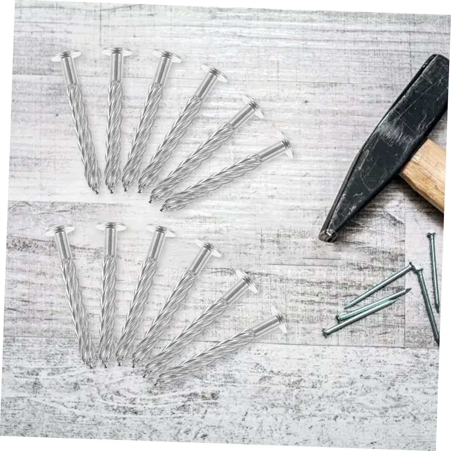 100pcs Carpet Screw Nails Sturdy Floor Screws for DIY Flooring Projects Easy Installation for Securing Carpets and Preventing Movement