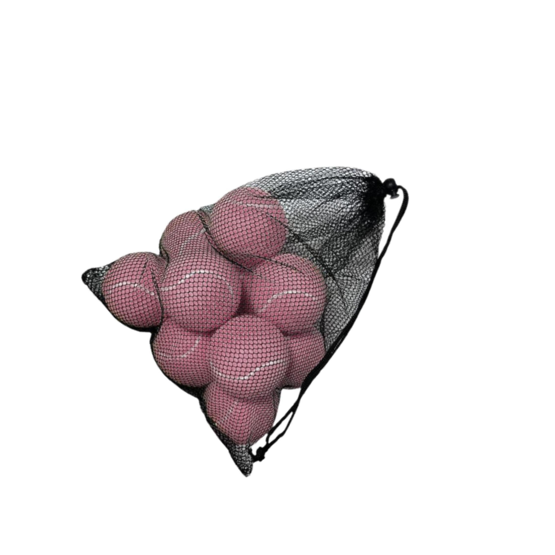 Balles de Tennis d'entraînement élastiques, Ensemble Professionnel pour l'exercice en extérieur, Enfants et Adultes, avec Sac. Ces balles de Tennis sont conçues pour