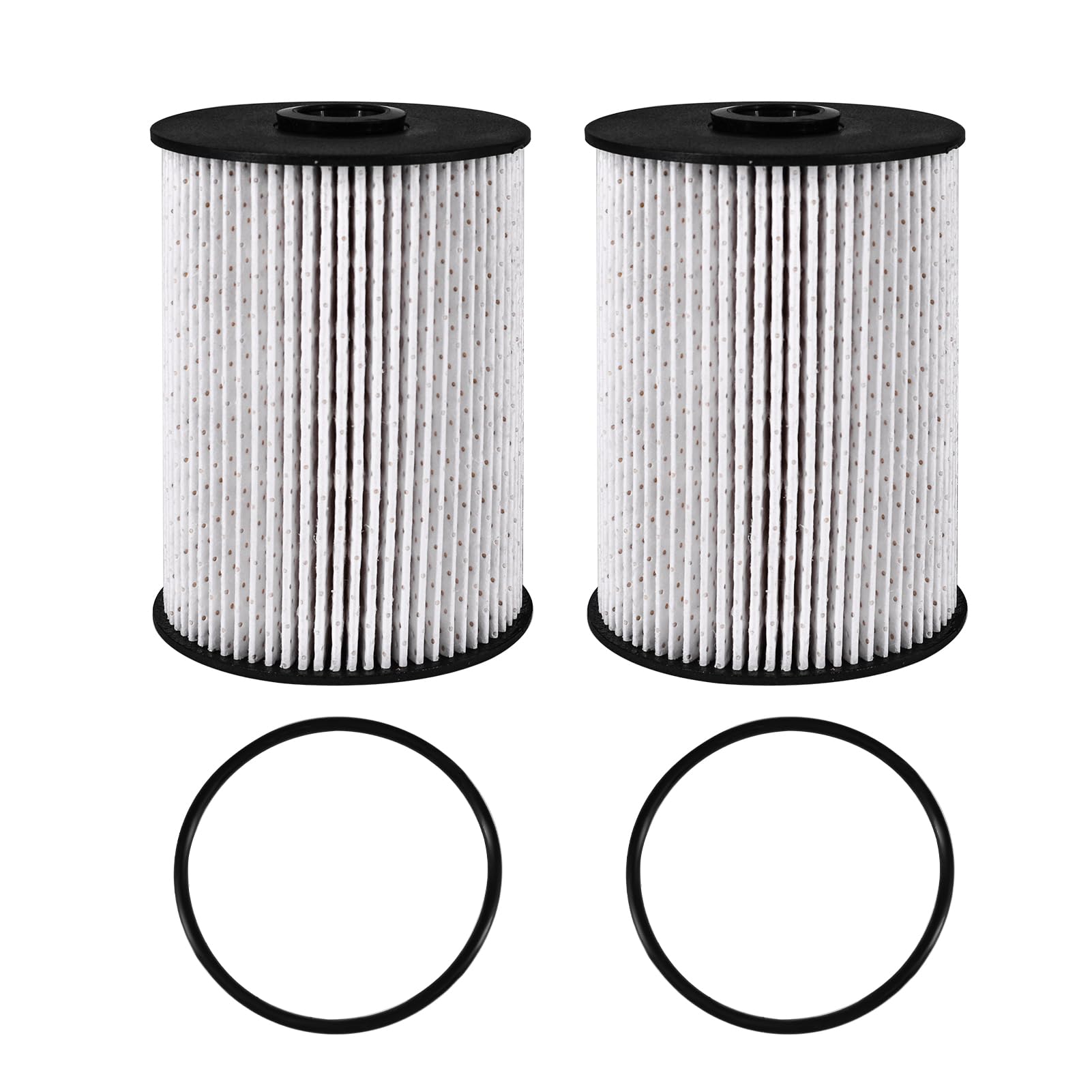 2 PCS Fuel Filter PU 936/1X Compatible with 2010-2014 Golf 2005-2014 Jetta Diesel Engine TDi Fuel Filter Part Numbers 1K0127434B 1K0127177B