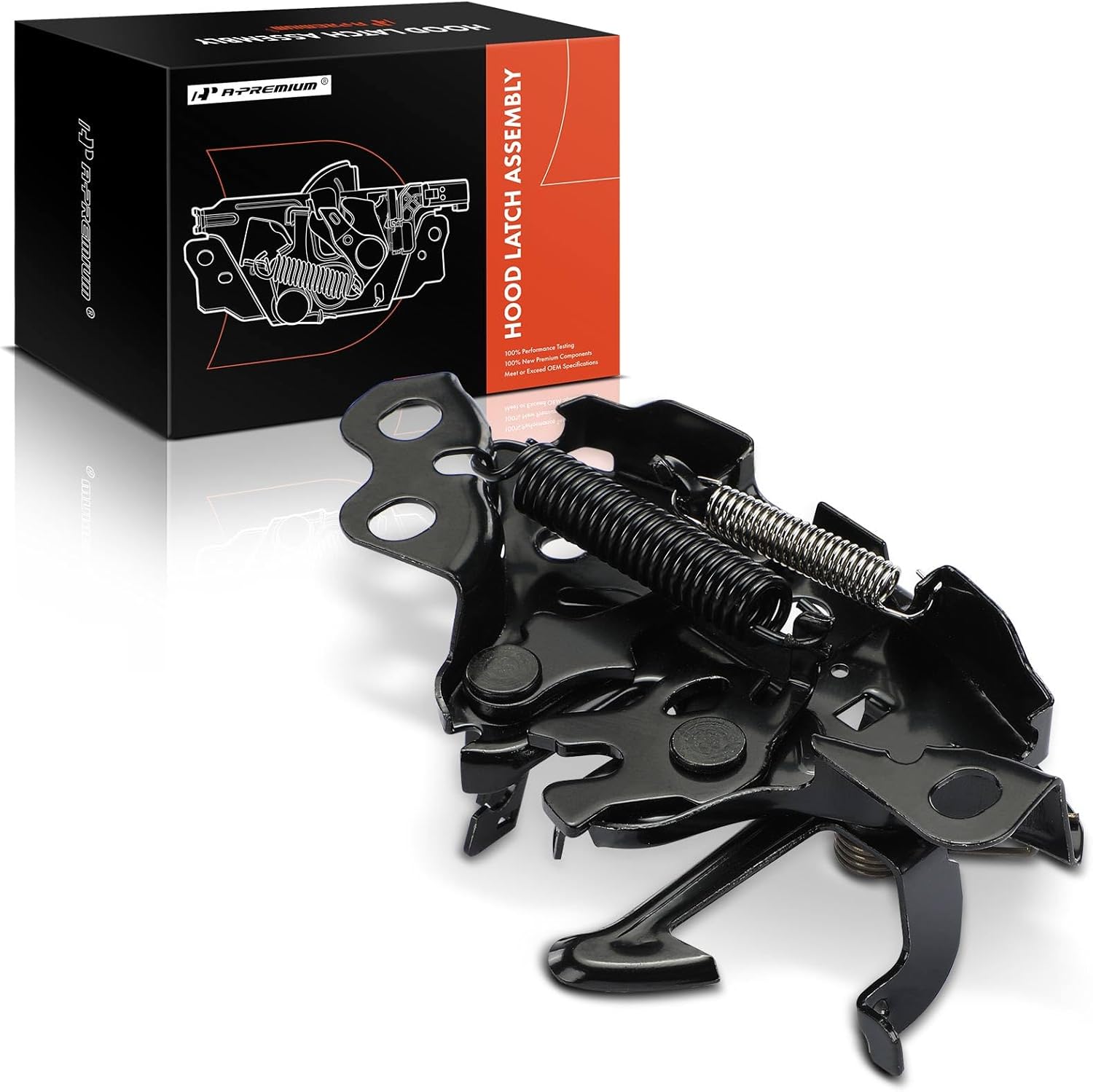 A-Premium Hood Latch Lock Compatible with Nissan Rogue 2014-2020, Front Hood Lock Engine Bonnet Latch Assembly