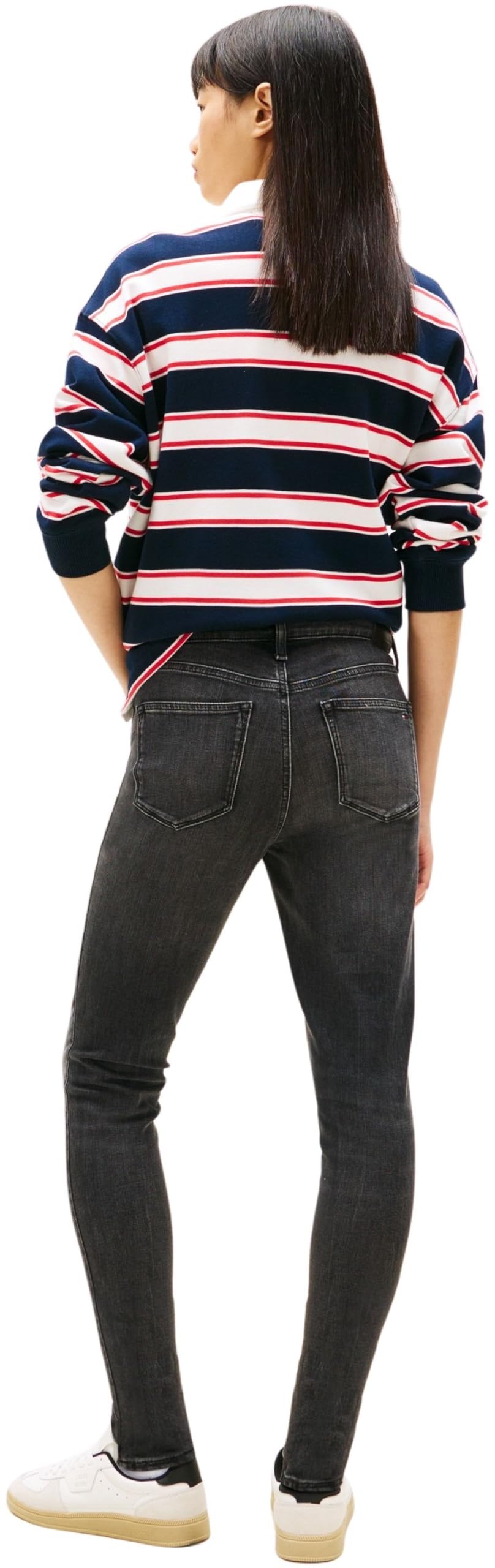 Tommy Jeans Damen Eng anliegend Nora Mr Skny Ah1280 Dw0dw22661