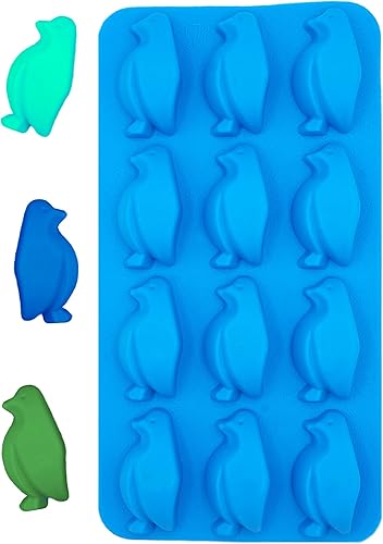 Miniatura 2 de Molde de silicona para pingüino, bandeja de hielo, molde de hielo de chocolate