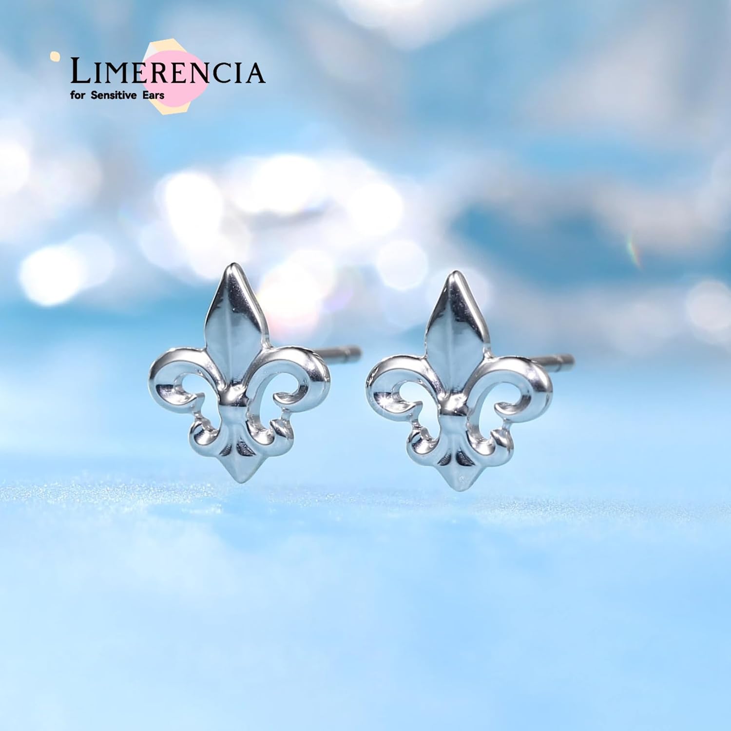 Limerencia F136 Hypoallergenic Implant Grade Cubic Zirconia Pure Titanium Studs,G23 Small Dainty Earrings for Women's Sensitive Ears