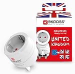 Skross Adaptateur de voyage Europe à UK Terre [SKR1500230]
