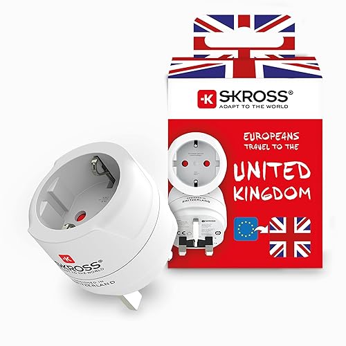 Miniatura 1 de SKROSS Adaptador de viaje de país - Europa a Reino Unido