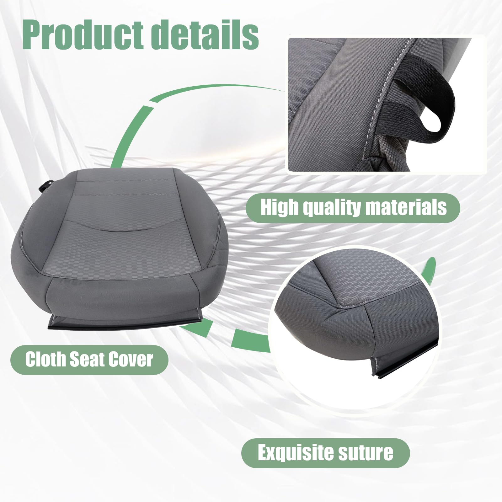 Priprilod Cloth Driver Side Bottom Replacement - Product View
