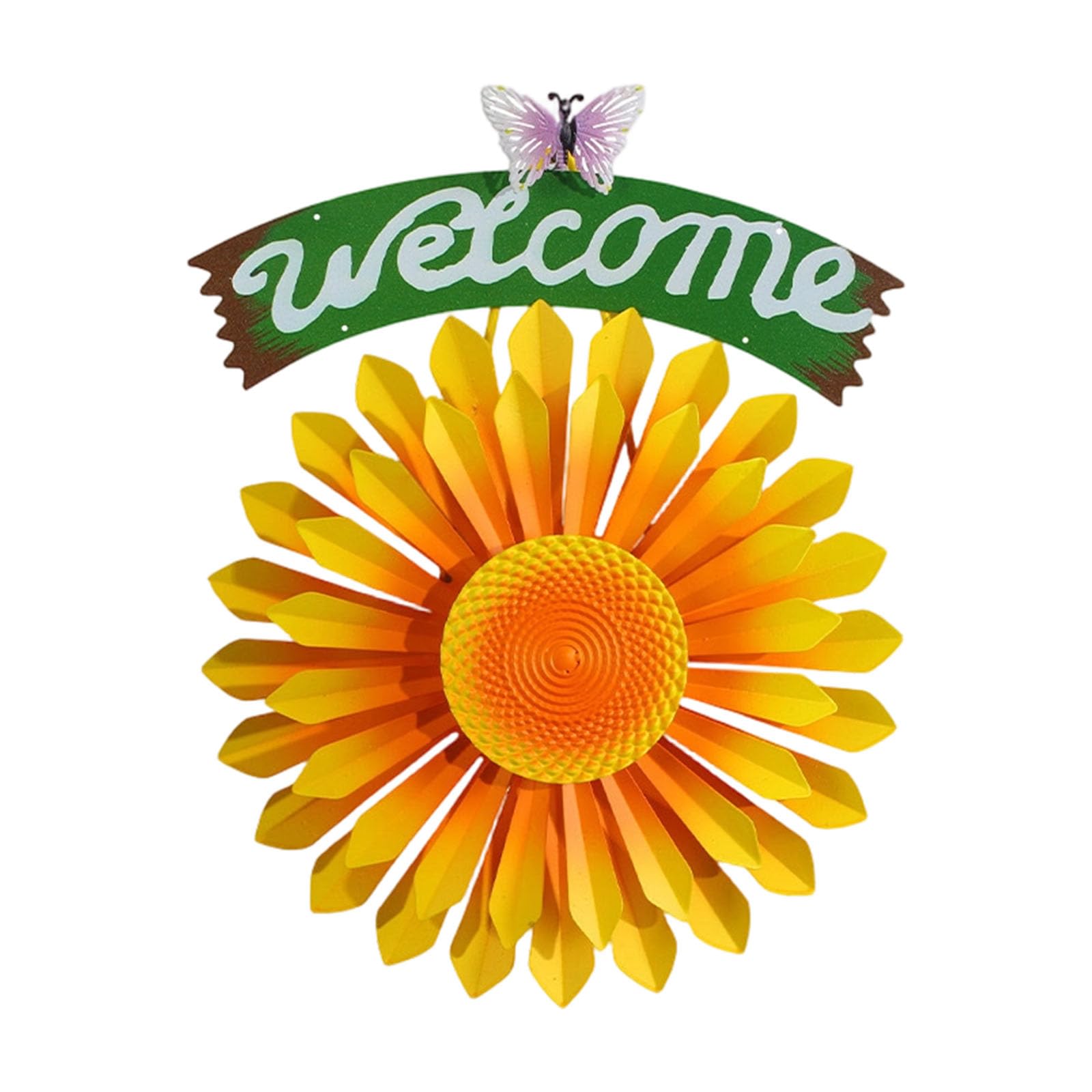 Miniature Flower Pinwheels Outdoor Wind Spinner Yard Garden Pinwheels Colorful Flower Windmill Decorative Weather Resistant Garden Windmill