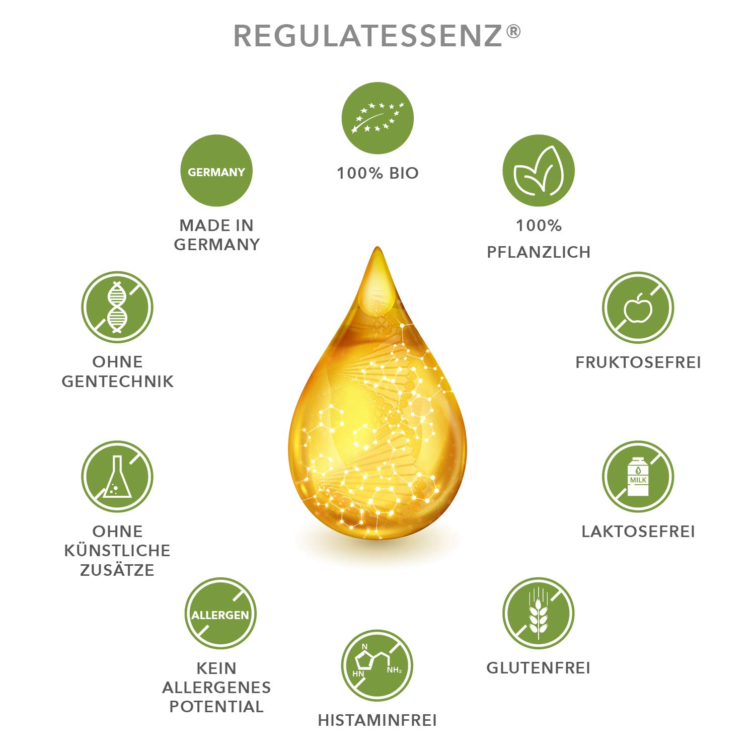 Dr. Niedermaier Regulatpro® Hyaluron I Beauty Drink mit Hyaluronsäure, Vitamin C, Vitamin D, Biotin, Zink und Kupfer I Anti-Aging I Hyaluron zum Trinken I 350ml