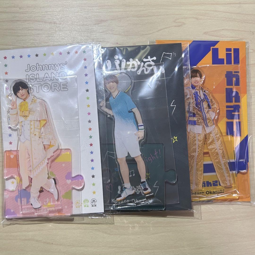 岡﨑彪太郎　アクスタ 岡﨑彪太郎 アクスタ×2 Lilかんさい 岡崎彪太郎 アクリルスタンド