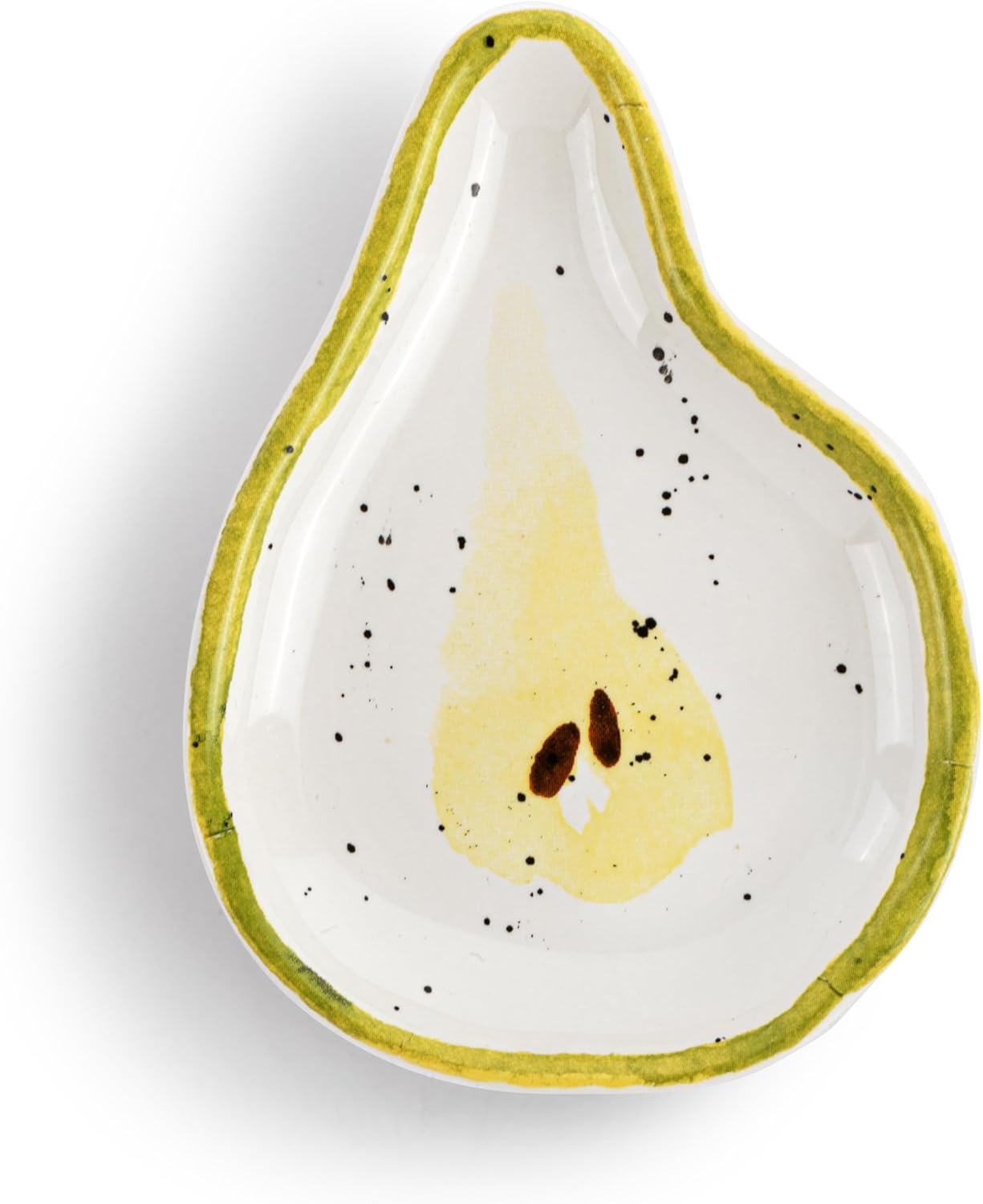 Pear shaped decorative dish