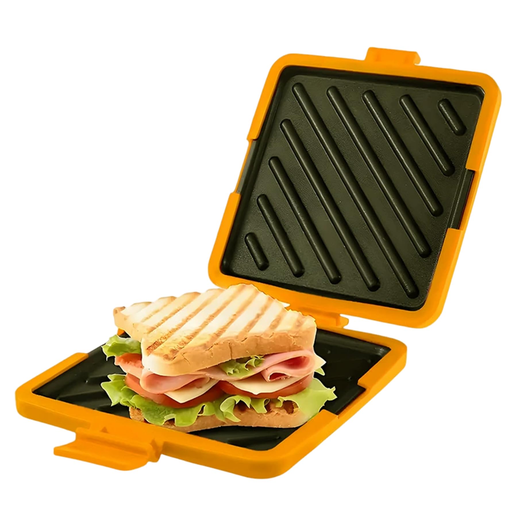 Maker de sandwich pour le petit-déjeuner à la maison, toaster pour des matins gourmands et rapides