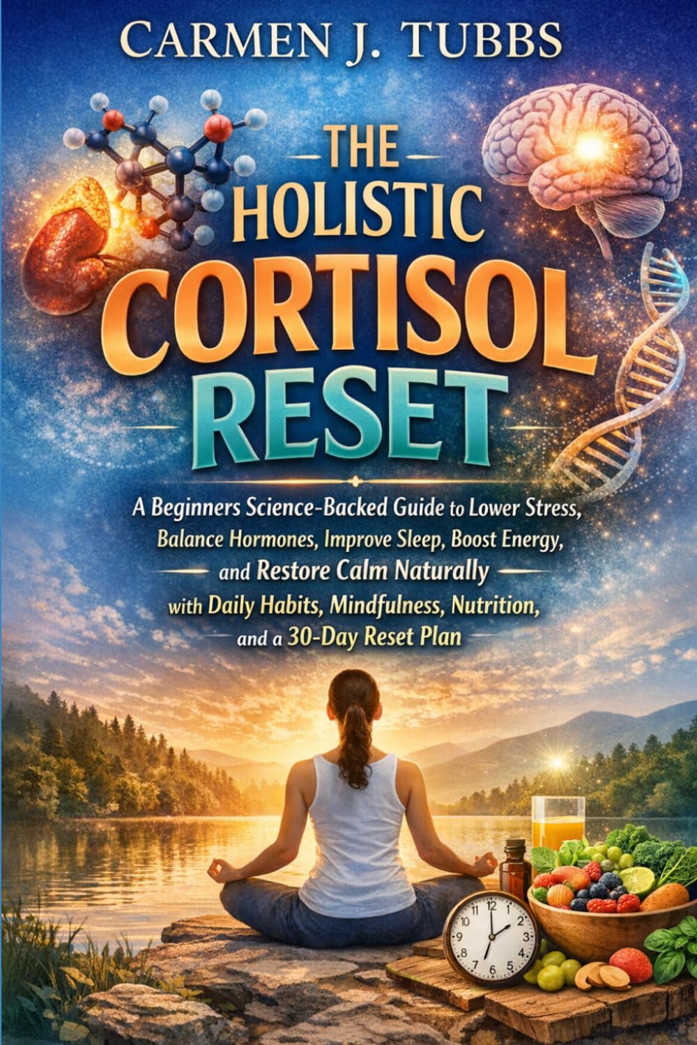 THE HOLISTIC CORTISOL RESET: A Beginners Science-Backed Guide to Lower Stress, Balance Hormones, Improve Sleep, Boost Energy, and Restore Calm ... Nutrition, and a 30-Day Reset Plan.