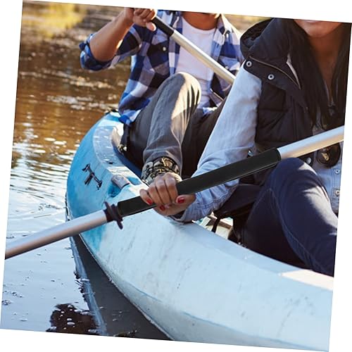 Miniatura 5 de Kisangel 4 unidades de remos lavables de repuesto profesional de protección de neopreno Cm - agarre gris resistente al desgaste cubierta varilla