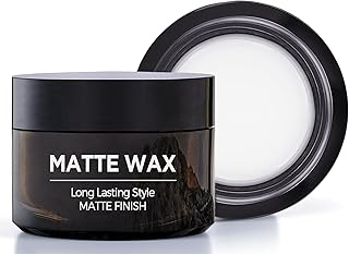 Pomade For Men, All Day Hold Matte Hair Wax, Matte Finish-Flake-Free-Non...