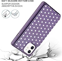 Vista 30 de Cavor for iPhone 11 Wallet Case with Card Slots Holder,Premium PU Leather Kickstand Feature Case [Wrist Strap] Double Magnetic Clasp Shockproof Flip