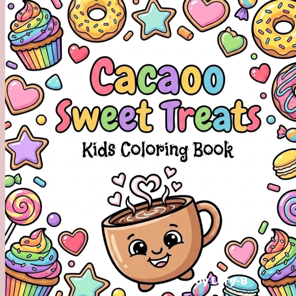 Cacaoo - Coloring Book: Sweet Treats for Kids