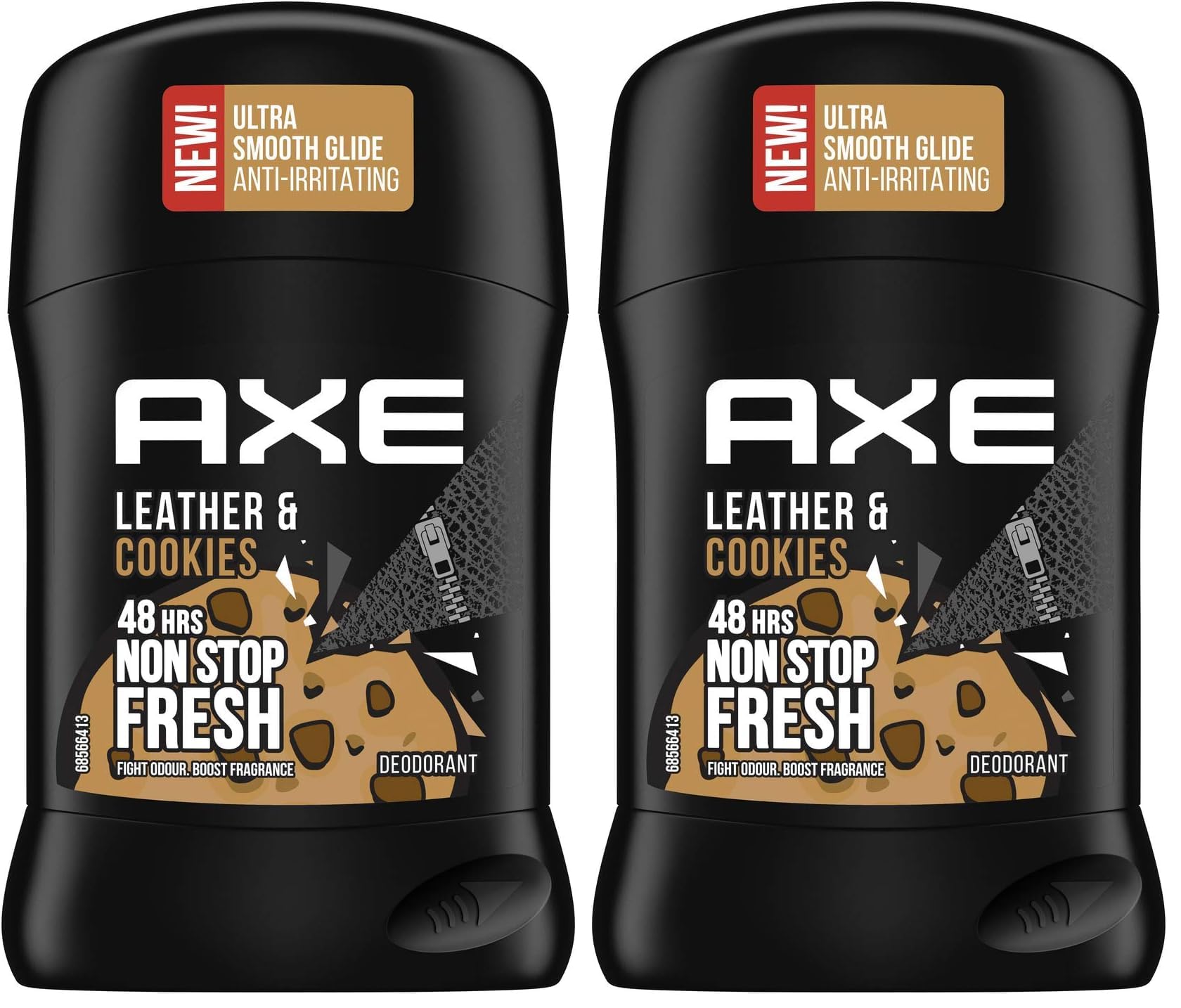Axe Erkek Deodorant Stick Leather&Cookies (50 ml) (2 paketi)
