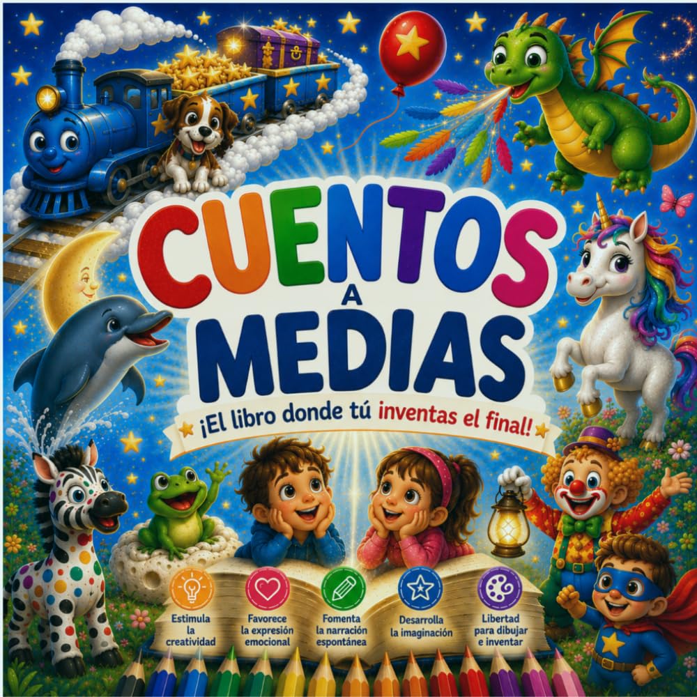 Cuentos a medias: el libro donde tú invientas el final