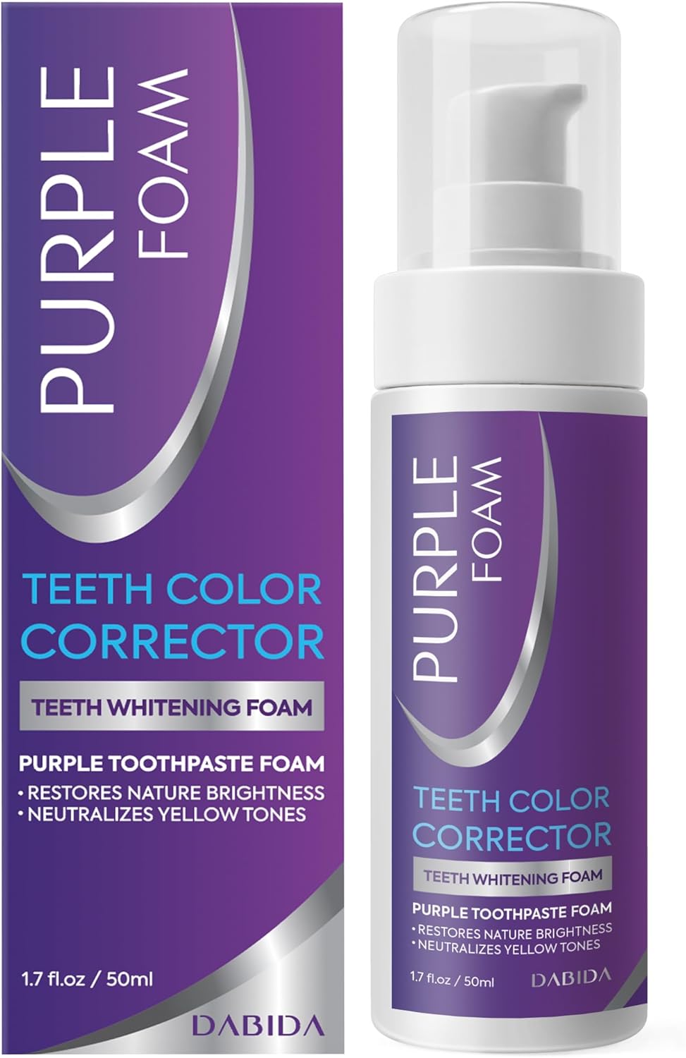 Purple Toothpaste for Teeth Whitening, Purple Teeth