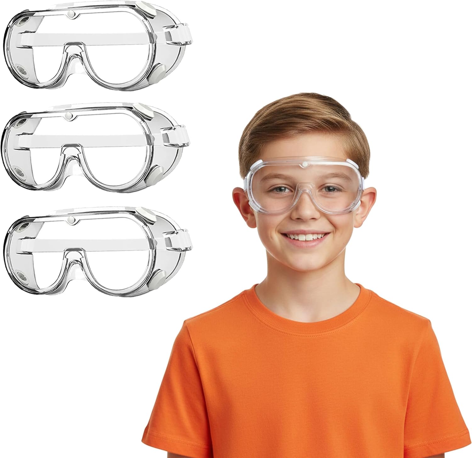 Kids Safety Goggles, Lightweight...