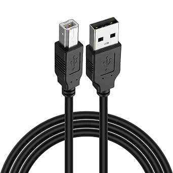 USB to USB-B Yazıcı Tarayıcı Printer Kablosu (5 METRE) - PC ve Laptop ile Yazıcı Ara Bağlantı Data Kablosu - USB 2.0 Hi-Speed - Stabil Performans - Kolay Kullanım