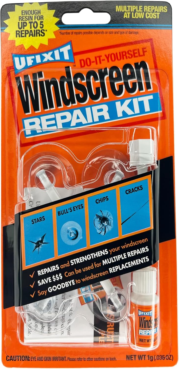 Ufixit Windscreen Repair Kit Automotive