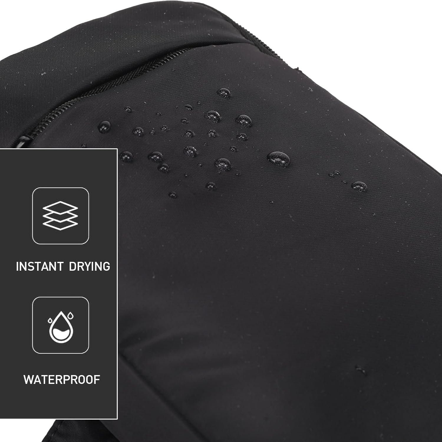 Mini Croosbody Sling Bag Dual Pocket Water Resistant Chest Bag Purse Fanny Pack Running Phone Holder for Men Women Travel Workout - Image 7