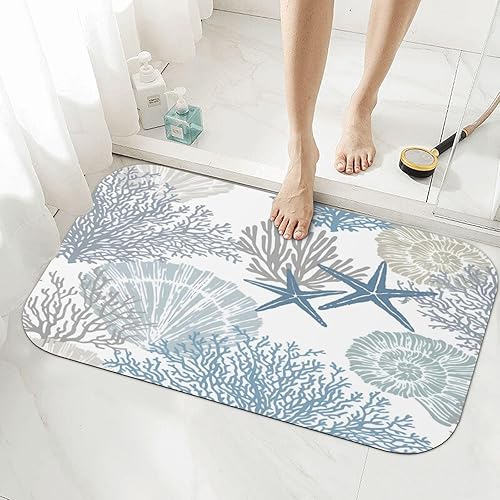 Miniatura 22 de Tapete de baño de tierra de diatomeas, decoración de Halloween, diseño de mano sangrienta, suave, sin arrugas, antideslizante, volumen, súper