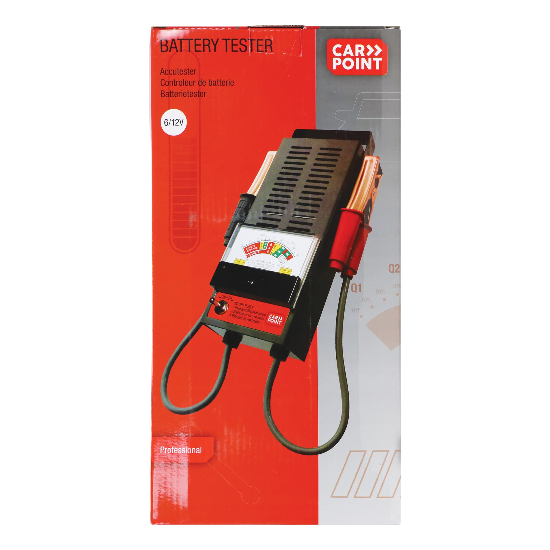 CARPOINT 0623420 Tester per batteria auto
