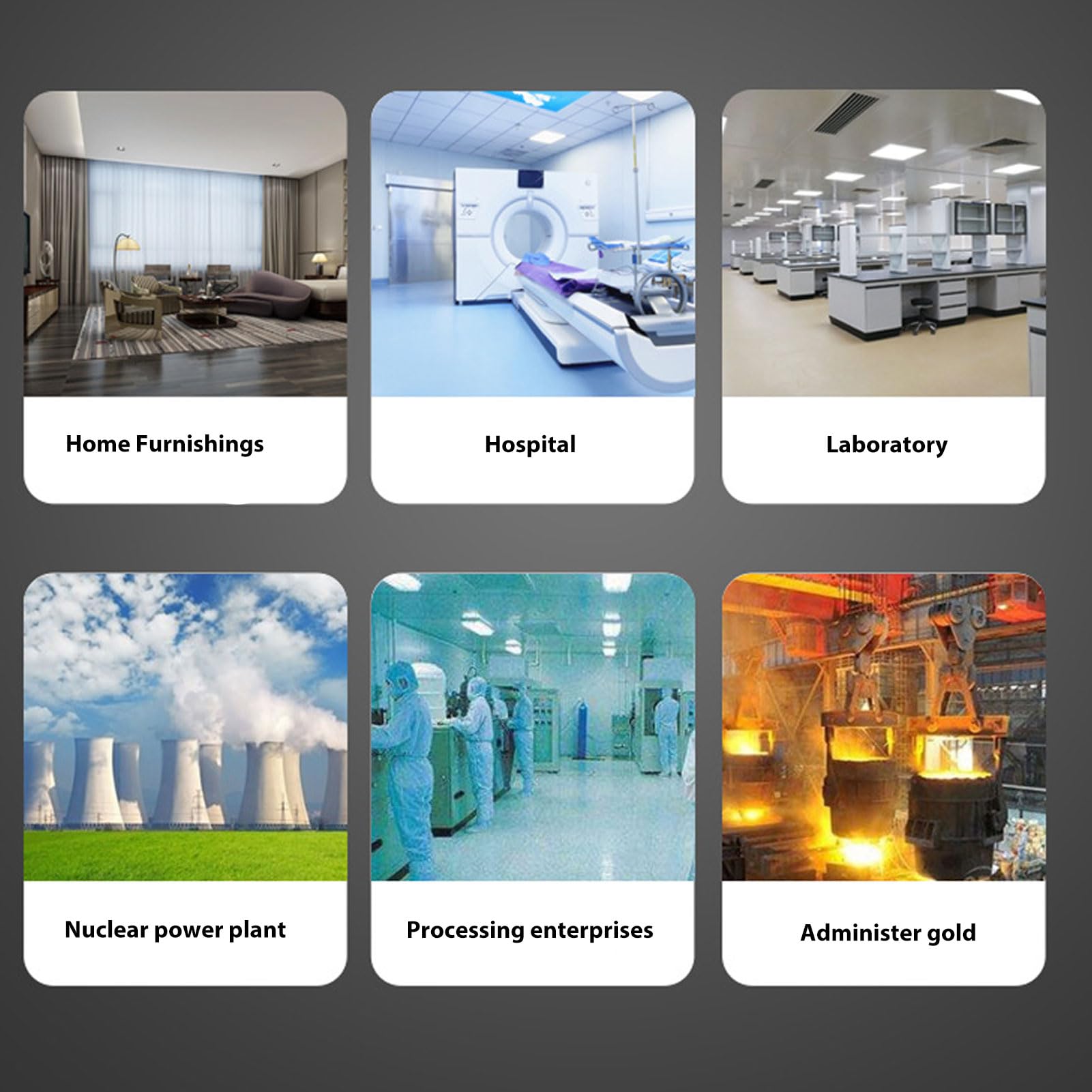 Nutriess Geiger Counter Nuclear Radiation Detection Laboratory Tube Compact Design Home Use for Accurate Monitoring Equipment