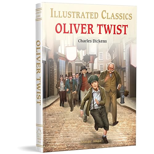 Oliver Twist : Illustrated Abridged Children Classics English Novel with Review Questions