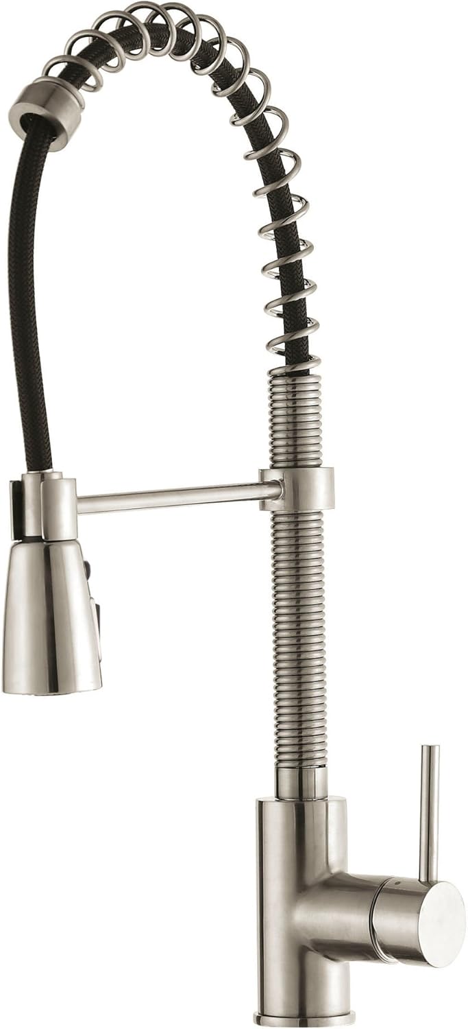 Amаzоn Crаzу 🔥 Dеаlѕ Kraus KPF-1612-KSD-30SS Single Lever Pull Down Kitchen Faucet Stainless Steel Finish and Soap Dispenser