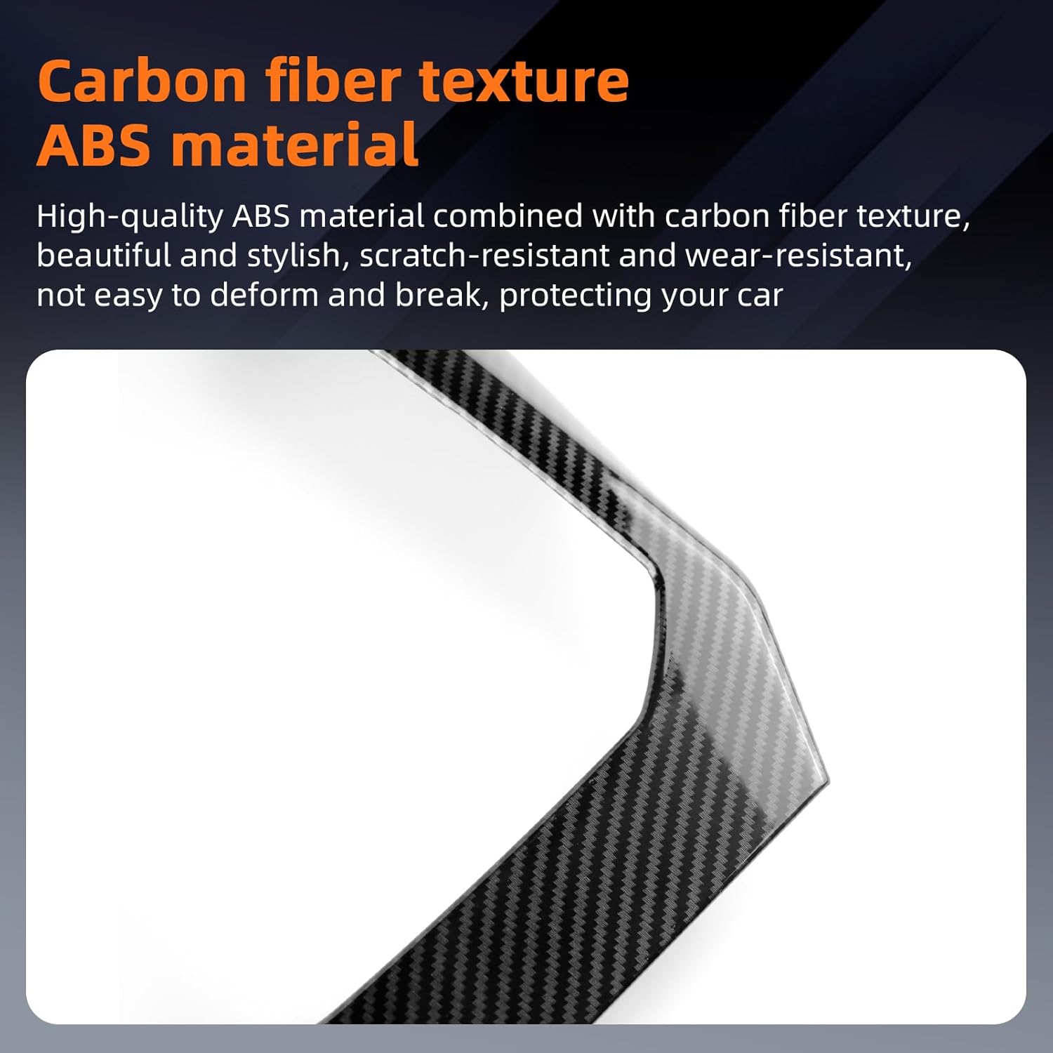 Gear Shift Knob Cover for BMW X3 G45 M50 2025 2026 Carbon Fiber Style Car Shift Panel Decals Trim Center Console Interior Sticky Deco Accessories