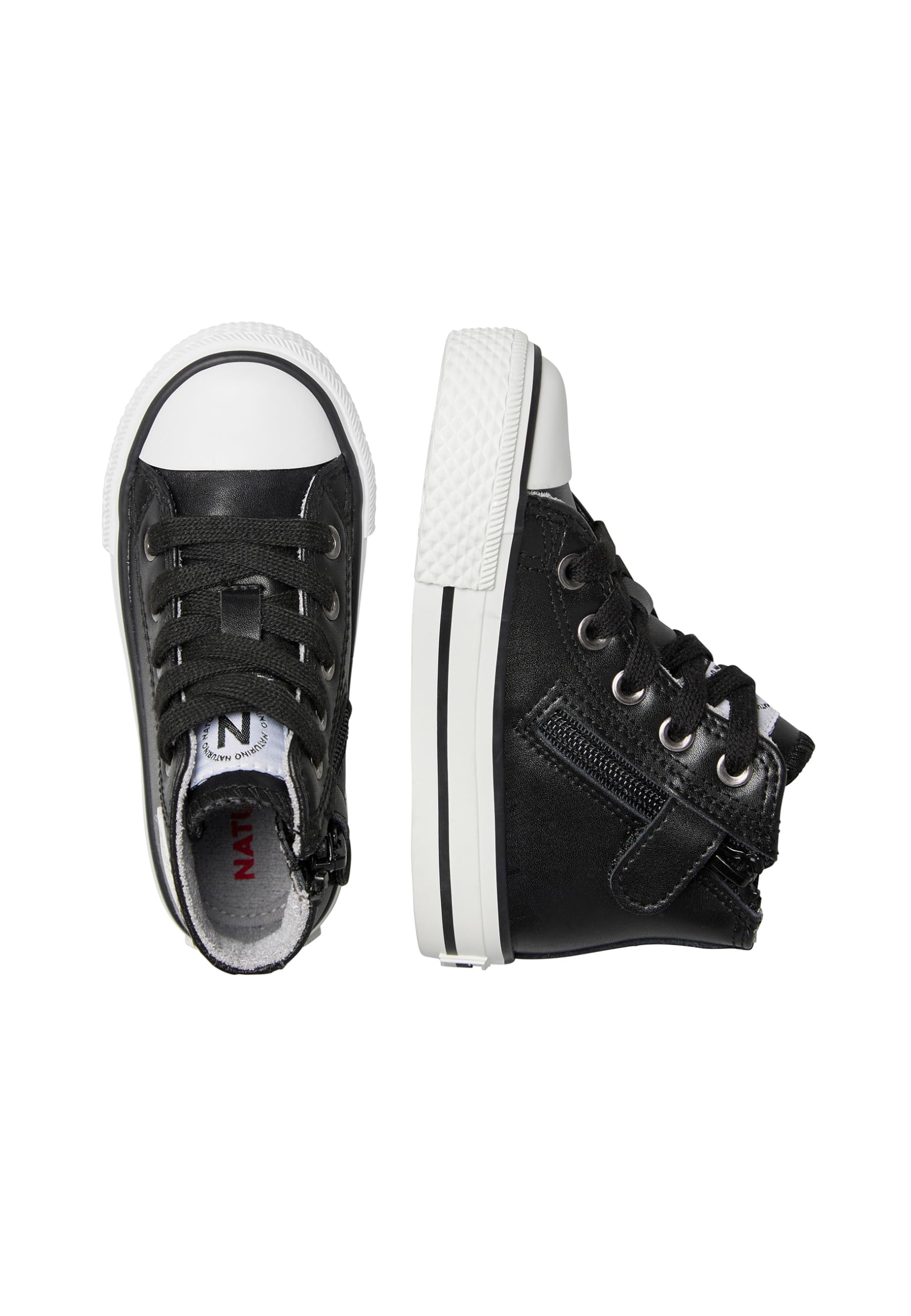 Naturino Zapatillas Deportivas de Corte Alto de Piel