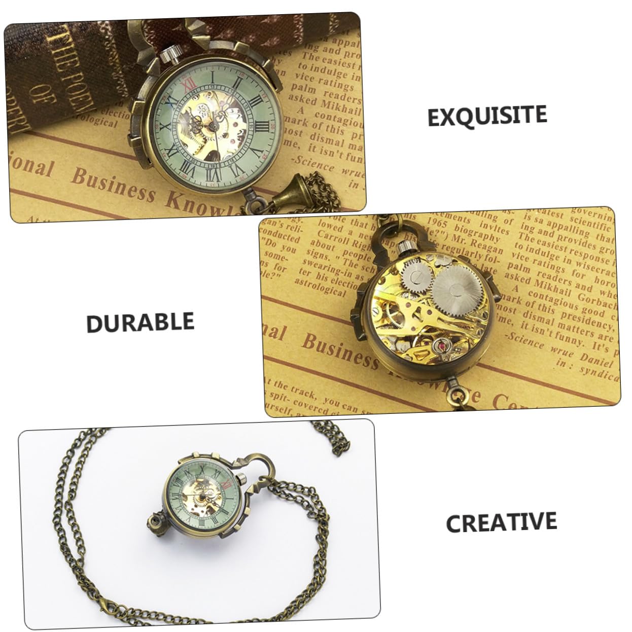 Reloj De Bolsillo Colgante Hueco Esférico Vintage De Aleación Mecánico para Mujer Accesorio De Moda Obsequio Especial