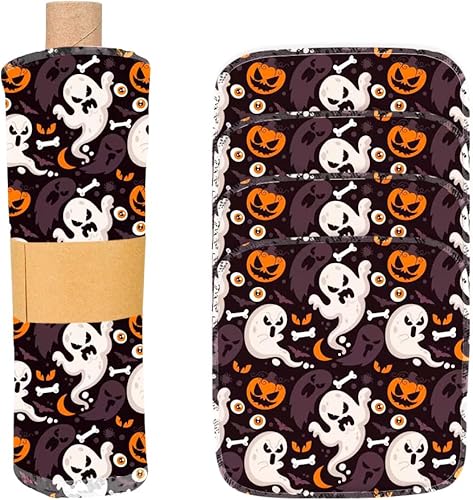 Rollo de toallas de papel reutilizables sin papel, paquete de 25 manteles individuales lavables de algodón suave absorbente para cocina, mesa de