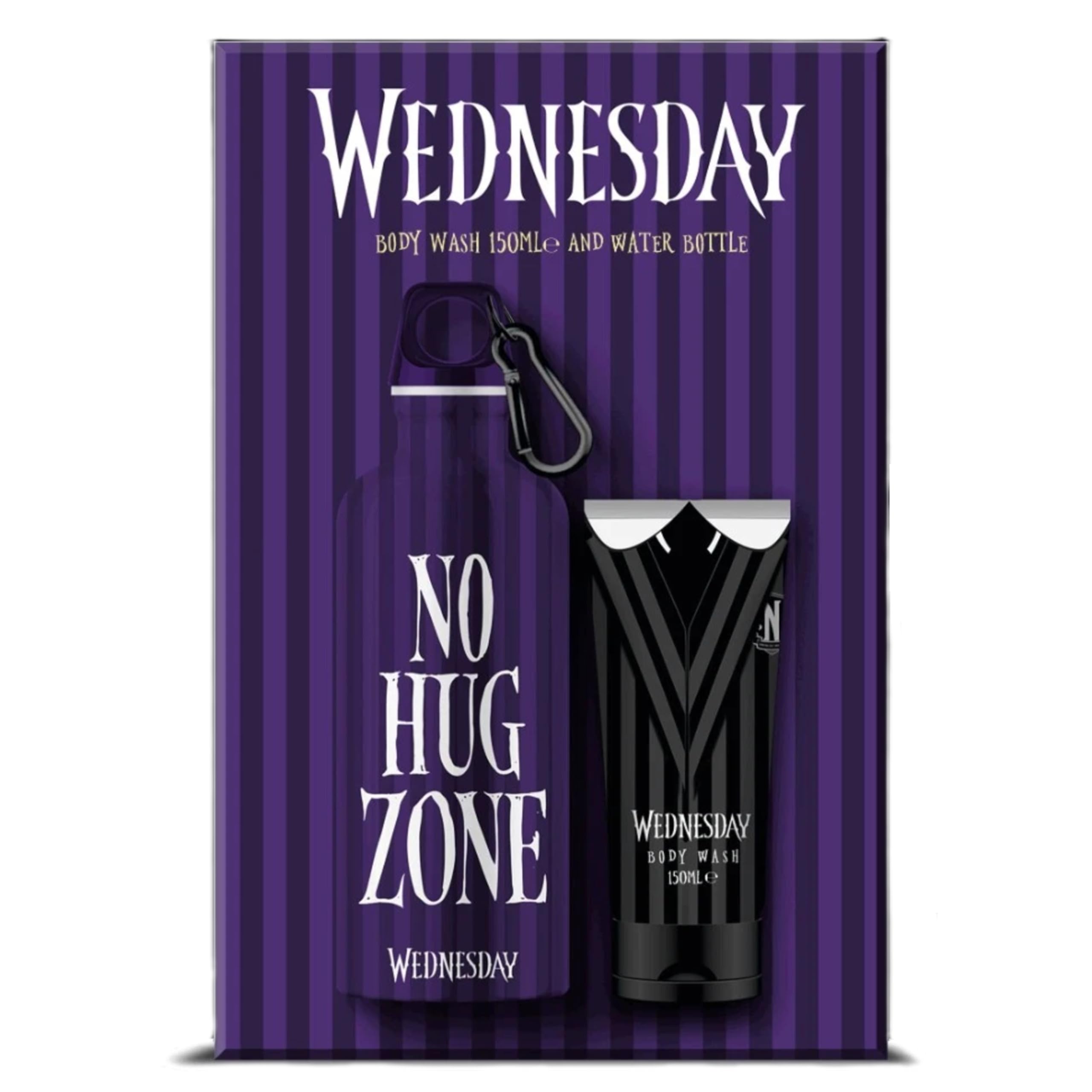 Corsair Toiletries Wednesday 150ml Body Wash & Water Bottle, Black, 150 ml - Image 2