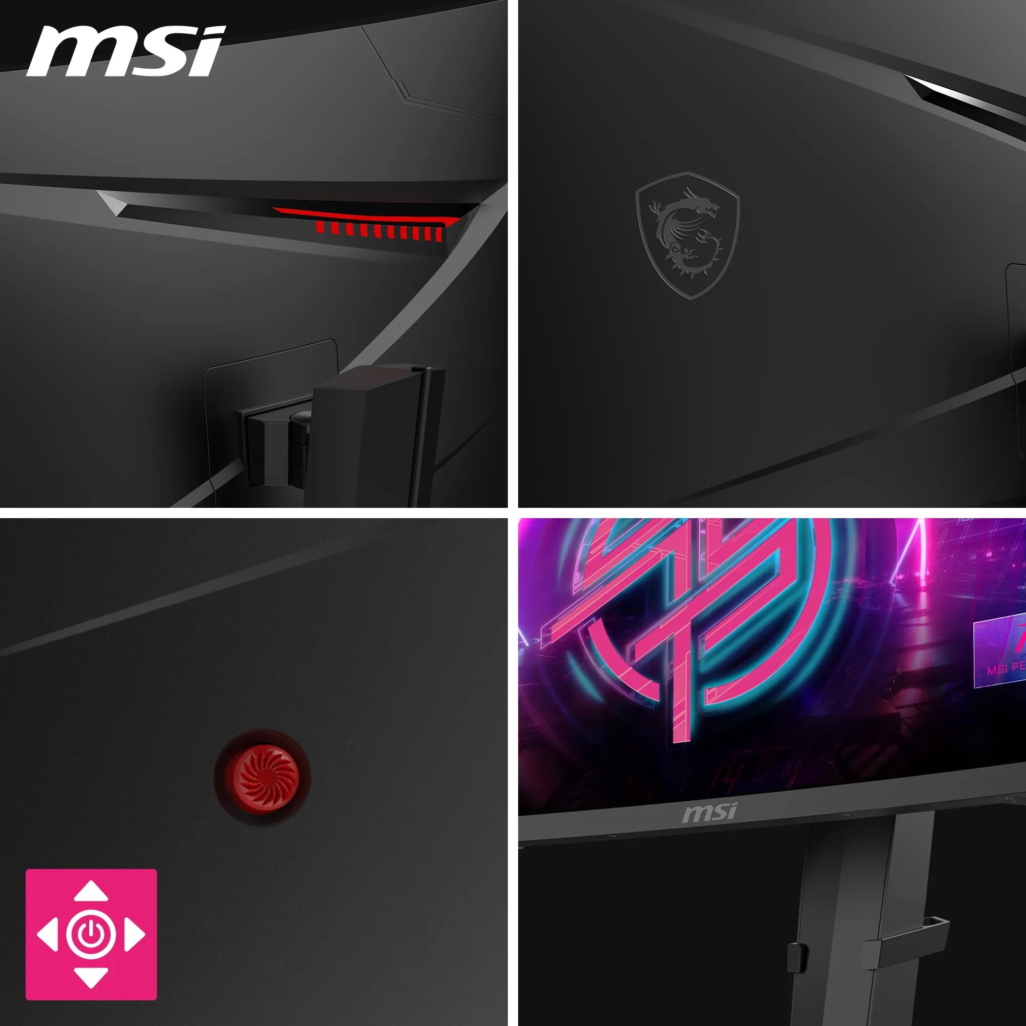 MSI MPG 275CQRXF 27" LED WQHD 240Hz USB-C Curva